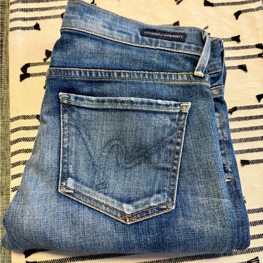 EUC size 27 Citizens Of Humanity Dark Blue Ava Jeans